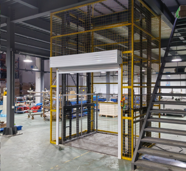 广丰食品厂物料提升